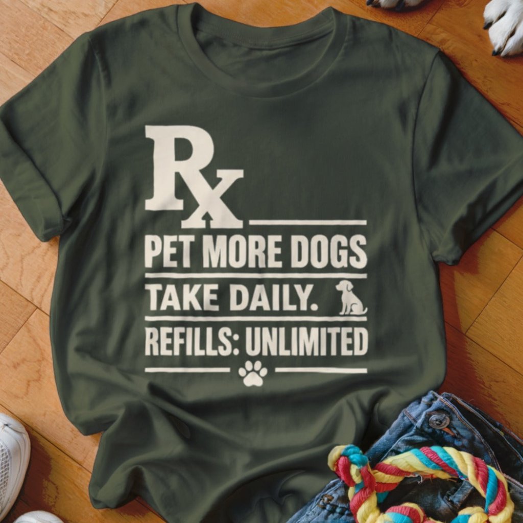 Rx Pet More Dogs Shirt