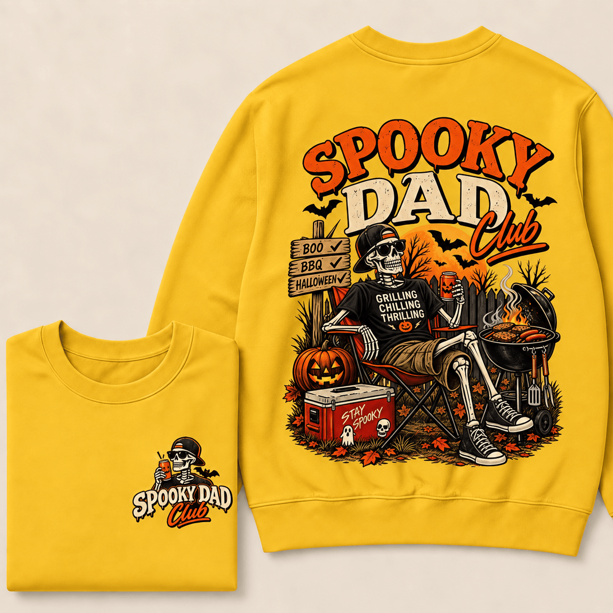 Spooky Dad Club Sweatshirt