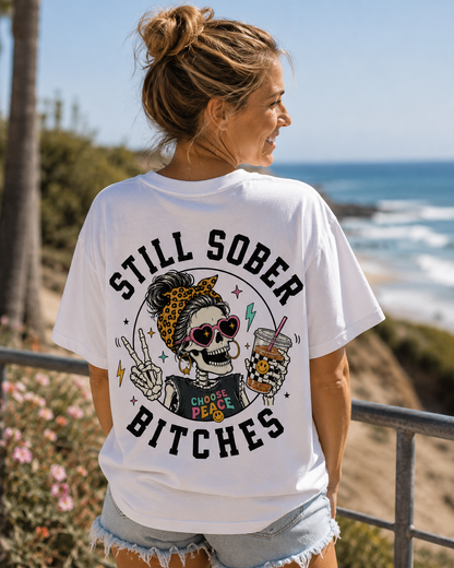 Still Sober – Choose Peace Graphic T-Shirt