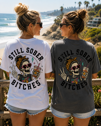 Still Sober – Choose Peace Graphic T-Shirt