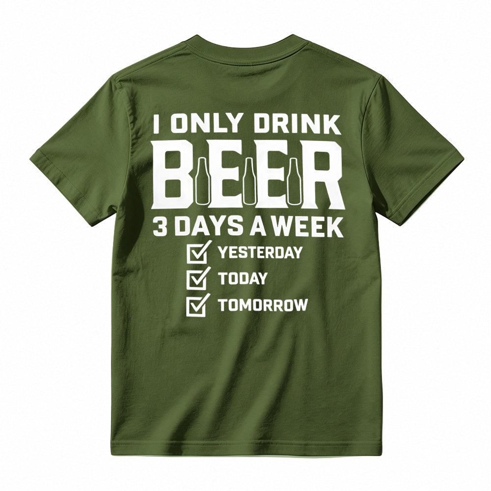 Funny Beer Lover Graphic T-Shirt For Men