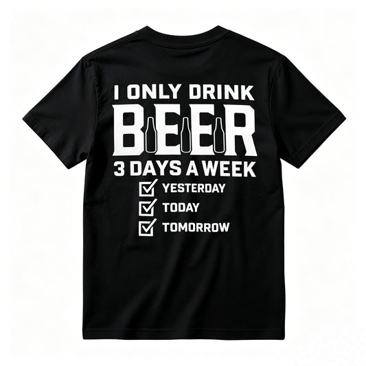 Funny Beer Lover Graphic T-Shirt For Men