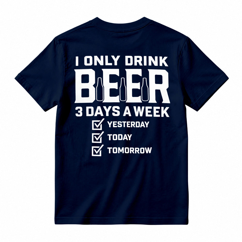 Funny Beer Lover Graphic T-Shirt For Men