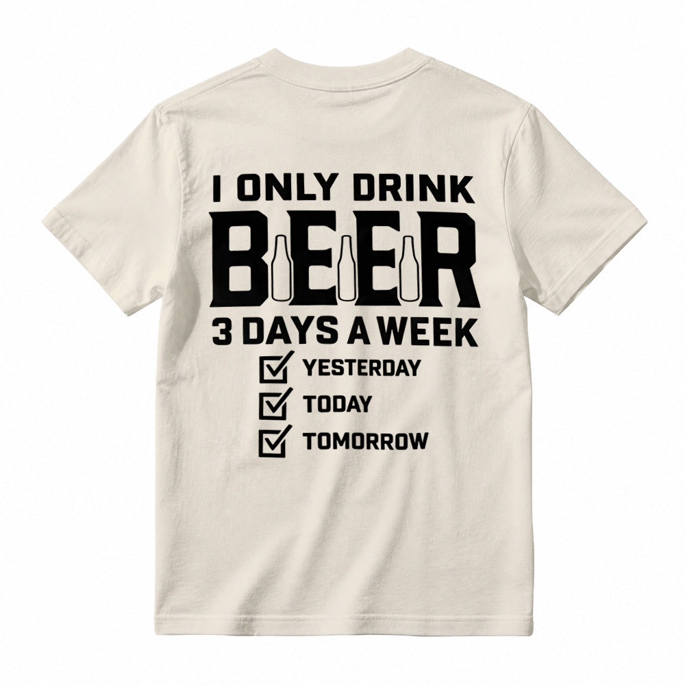 Funny Beer Lover Graphic T-Shirt For Men