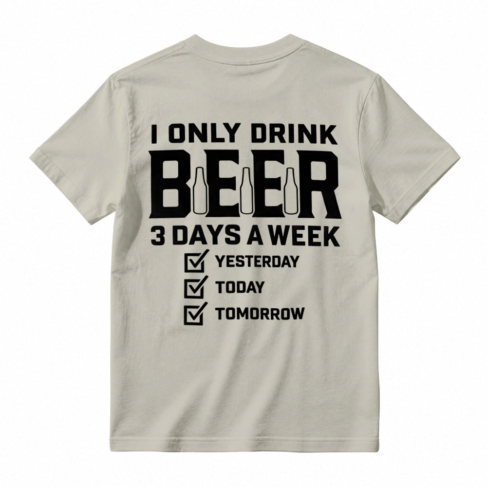 Funny Beer Lover Graphic T-Shirt For Men