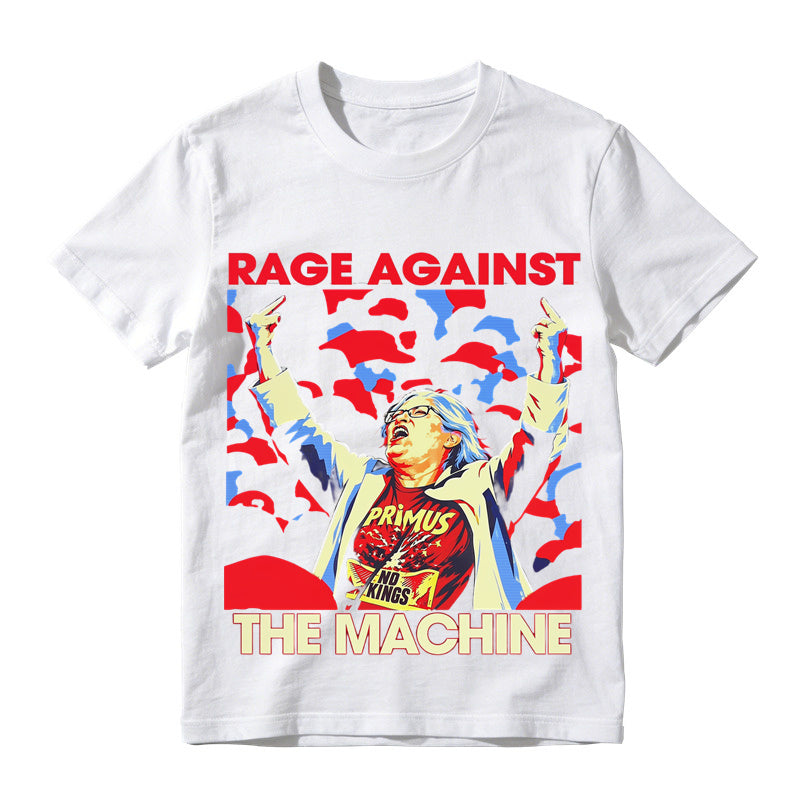 Streetwear Vintage Portrait Graphic T-Shirt