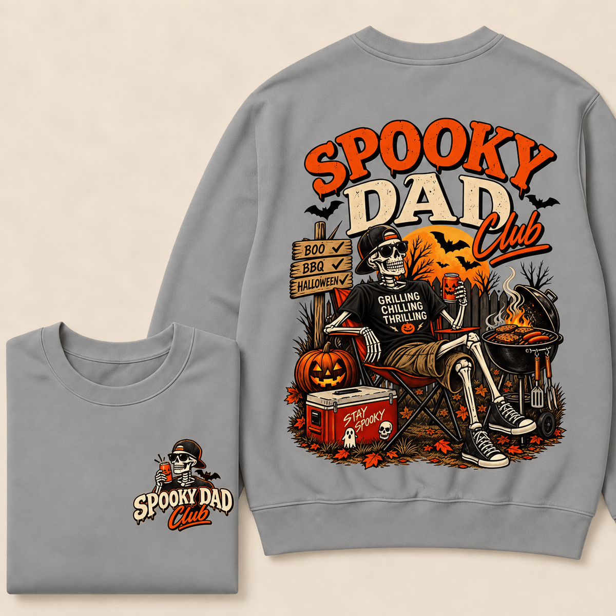 Spooky Dad Club Sweatshirt