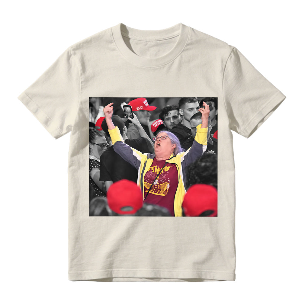 Street Style Crowd Scene Graphic T-Shirt
