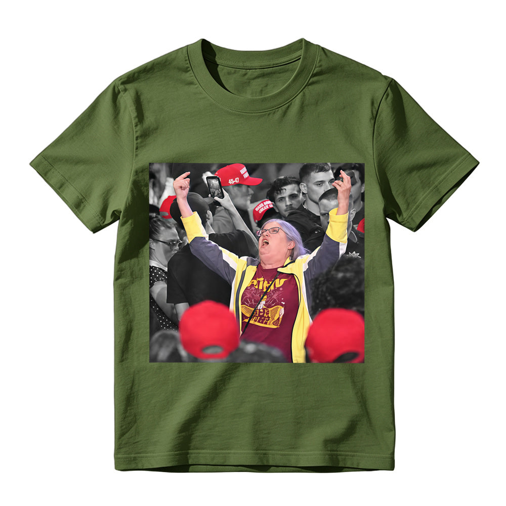 Street Style Crowd Scene Graphic T-Shirt