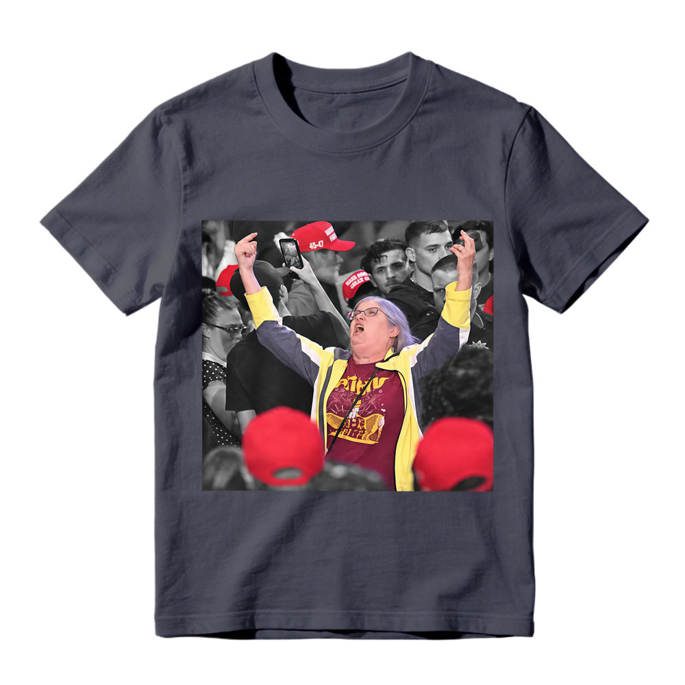 Street Style Crowd Scene Graphic T-Shirt