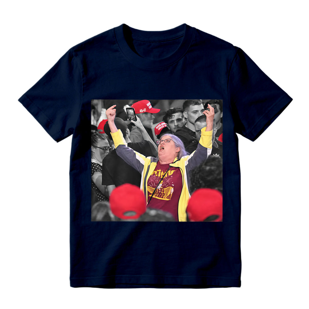 Street Style Crowd Scene Graphic T-Shirt