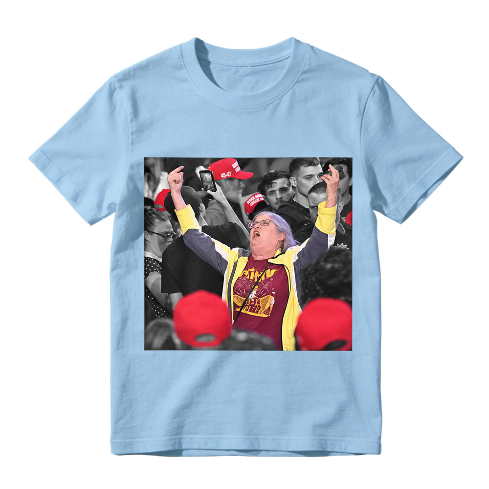 Street Style Crowd Scene Graphic T-Shirt