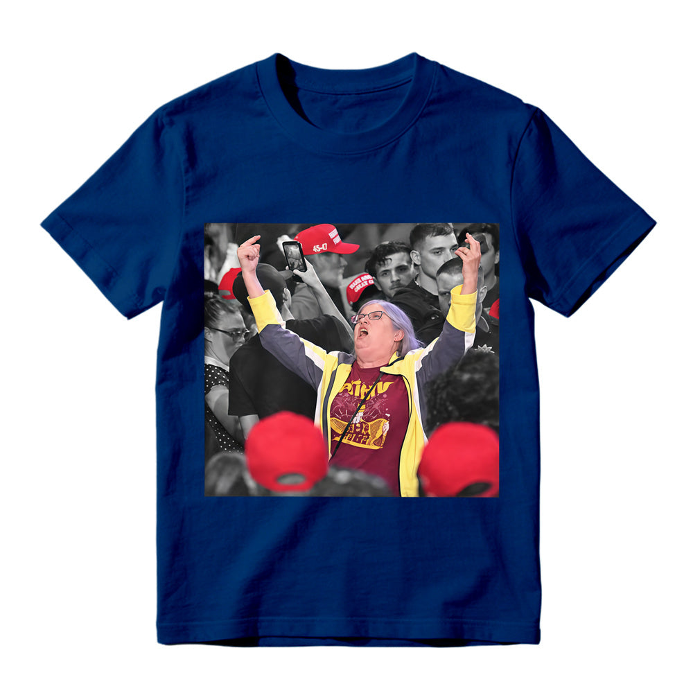 Street Style Crowd Scene Graphic T-Shirt
