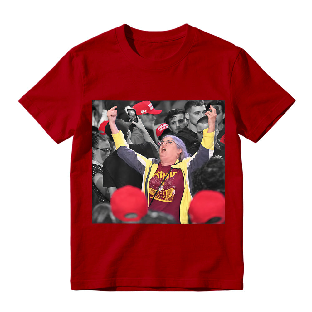 Street Style Crowd Scene Graphic T-Shirt