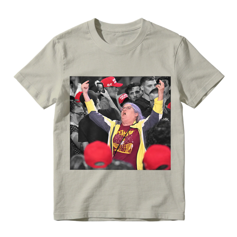 Street Style Crowd Scene Graphic T-Shirt