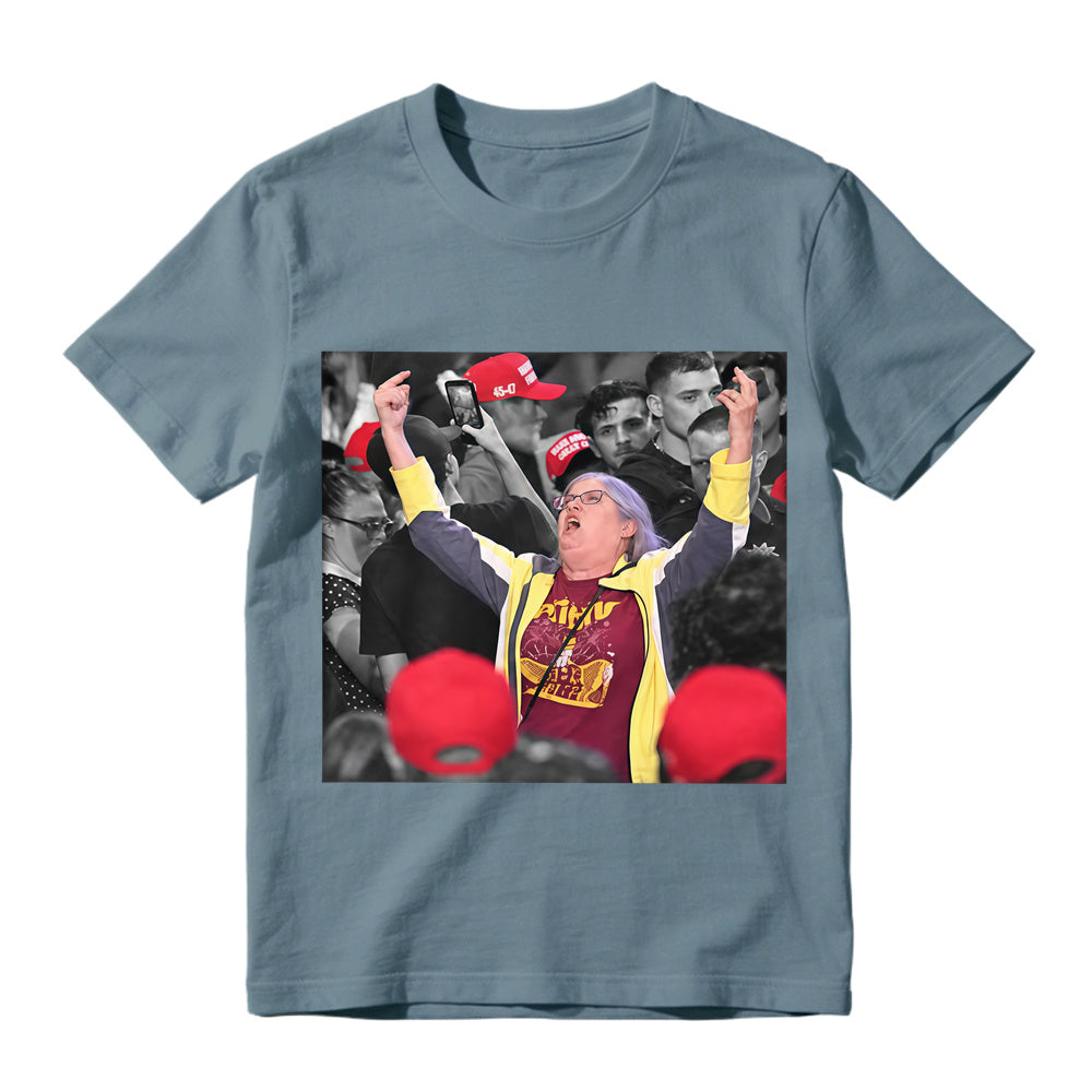 Street Style Crowd Scene Graphic T-Shirt