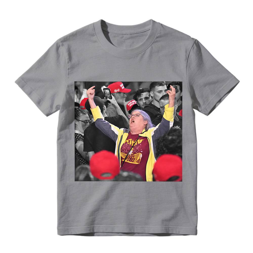 Street Style Crowd Scene Graphic T-Shirt