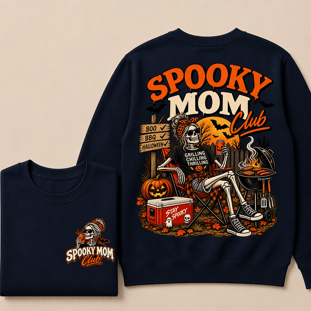 Spooky Mom Club Sweatshirt