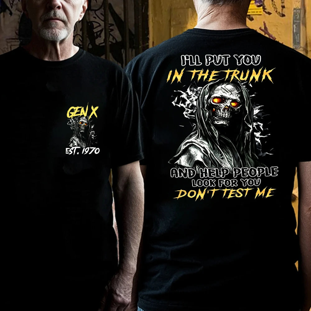 Don't Test Me – Custom EST. Year Funny Graphic T-Shirt