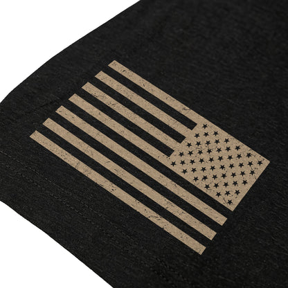 Faith Over Fear Psalms 118:6 Three Crosses American Flag Christian T-Shirt