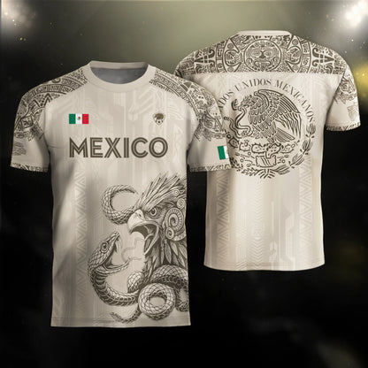 🦅 2026 Mexico Burgundy Sports T-Shirt